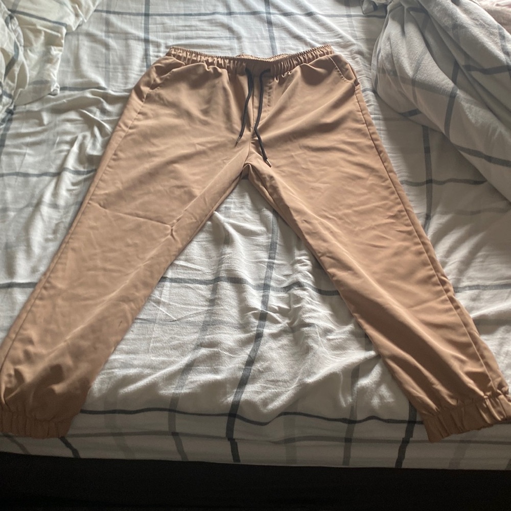 Khaki joggers